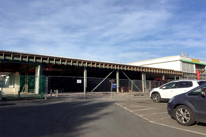 Old Budgens development site