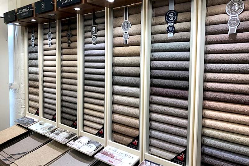 vast selection of carpets