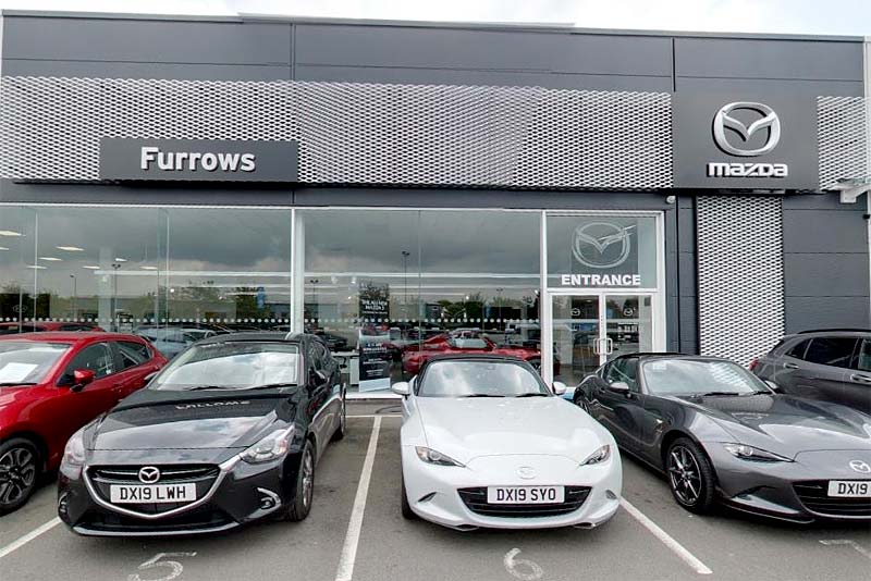 Furrows Mazda Shrewsbury in Newport Shropshire 01743 454444