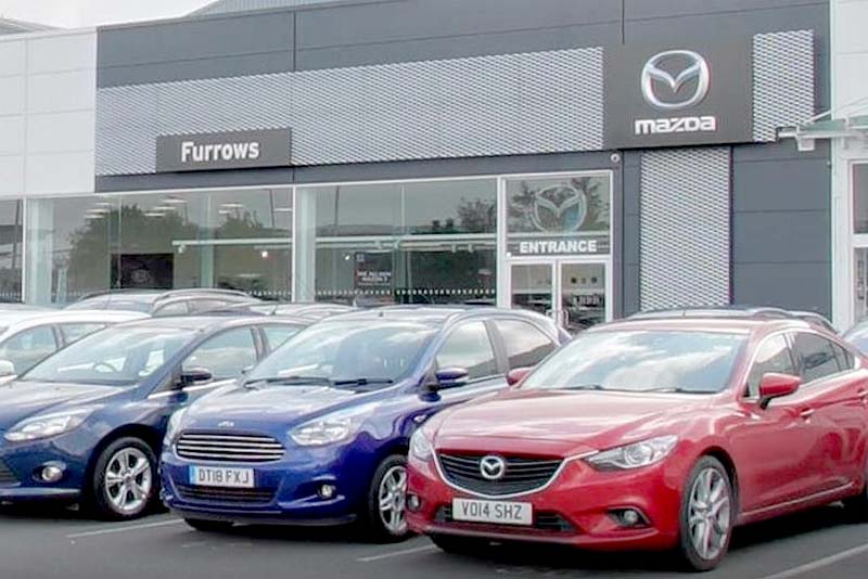 Furrows Mazda Shrewsbury in Newport Shropshire 01743 454444