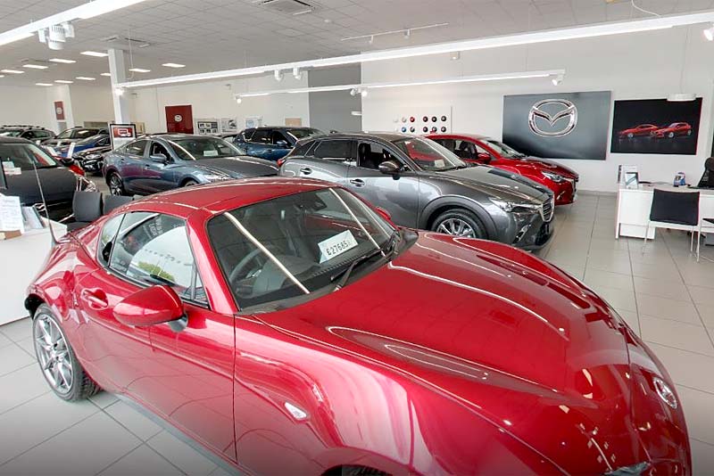 Furrows Mazda Shrewsbury in Newport Shropshire 01743 454444