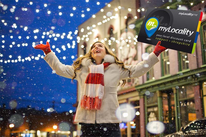 christmas shopping in newport shropshire