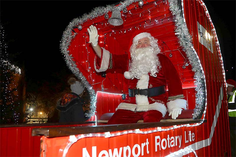 Santa’s Coming to Newport