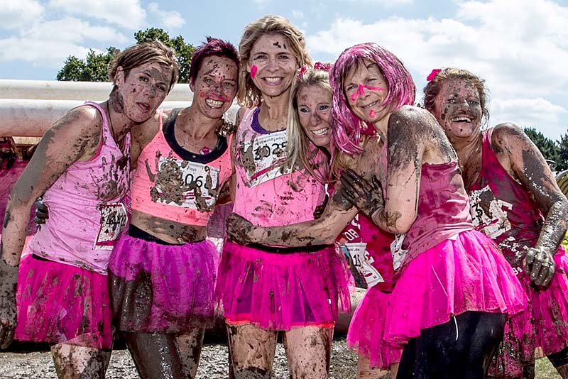 Weston Park Pretty Muddy Event - Race for Life