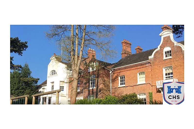 house and gardens at CHS school