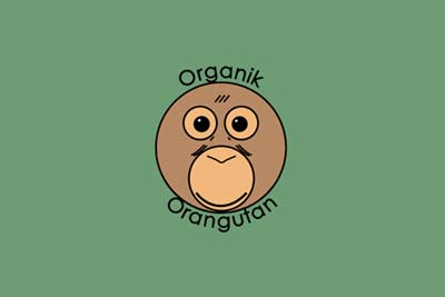 organik orangutan logo