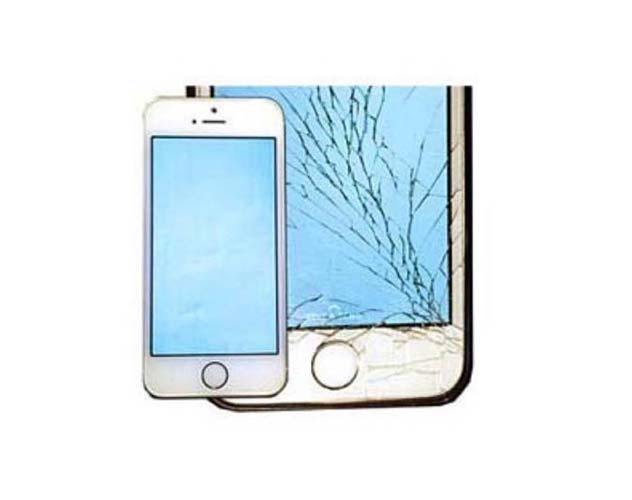 broken iphone screen