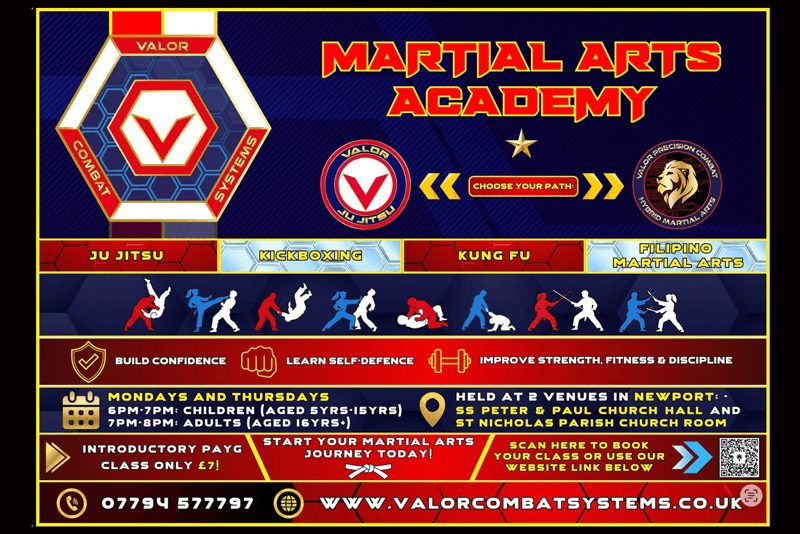valor ju-jitsu poster