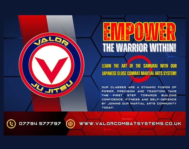 valor martial arts poster