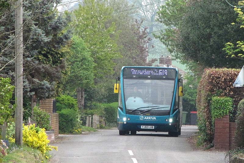 bus 519 in edgmond