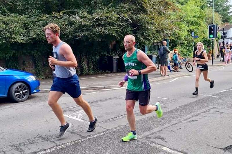 newport runner darren hesbrook-edwards