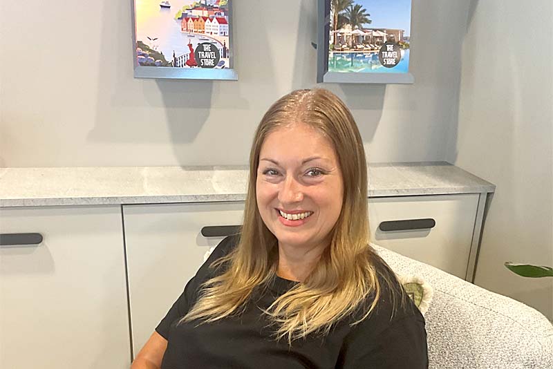 travel store team member debbie