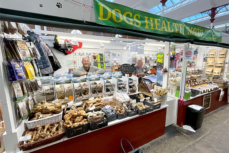 the dogs health shop in newport market