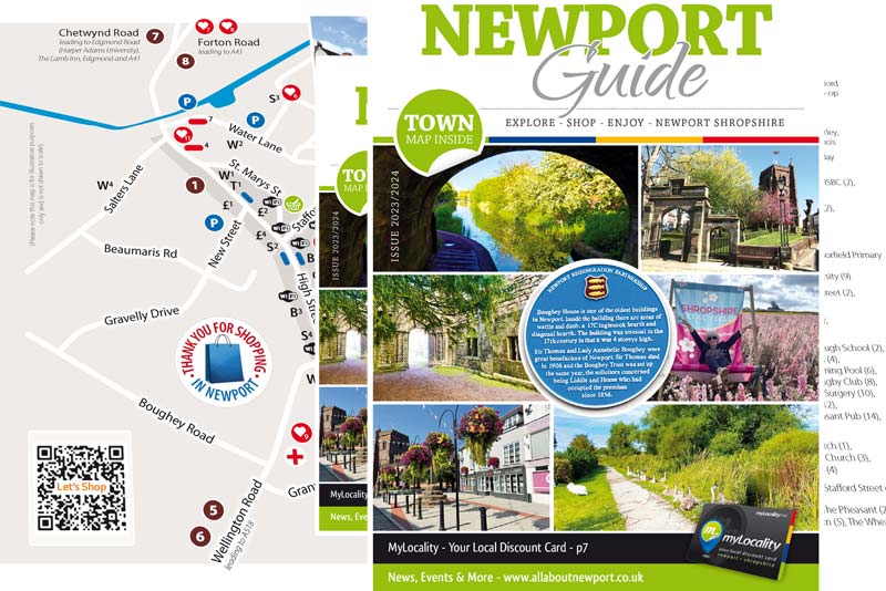 front cover of newport guide