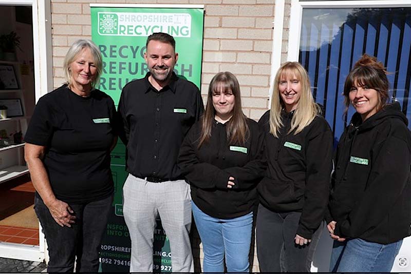 the team from shropshire recycling