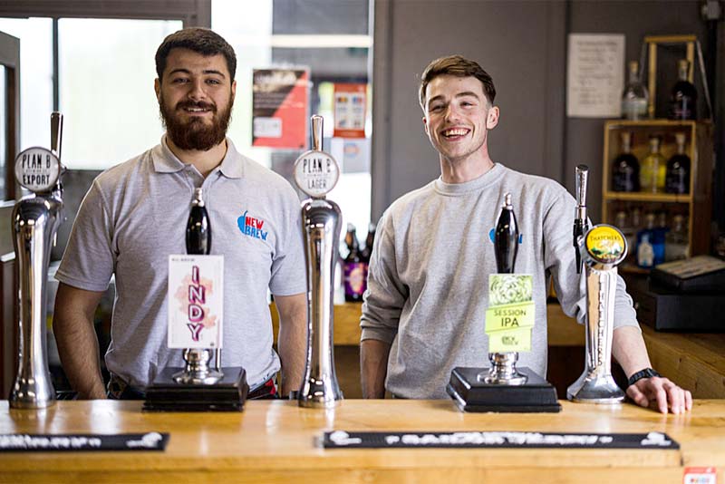 william charman of new brew taproom
