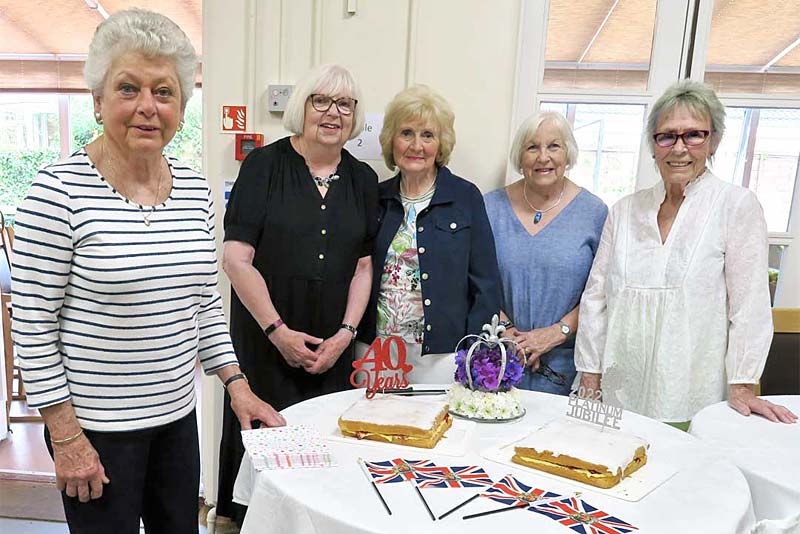 members of the newport flower club