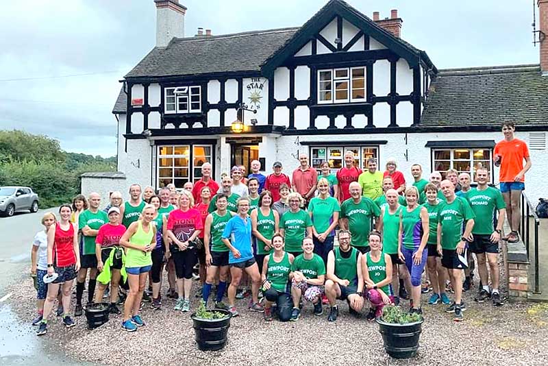 NDRC and SMM runners at the Duncan Strowger memorial run
