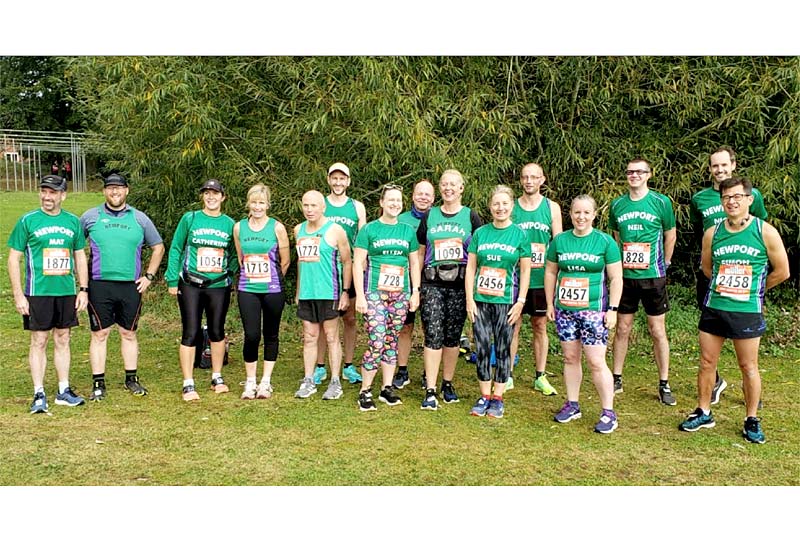 runners line up for market drayton 10k
