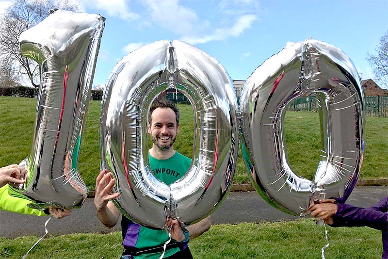 100th Parkrun - Nick Watts