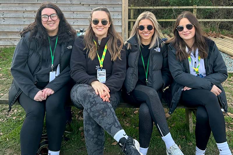 students take time out from action packed weekend