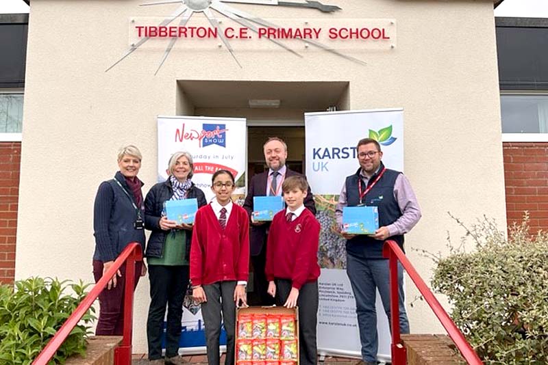 karsten competition winners at tibberton primary school