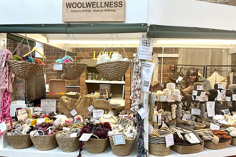 woolwellness stall newport indoor market